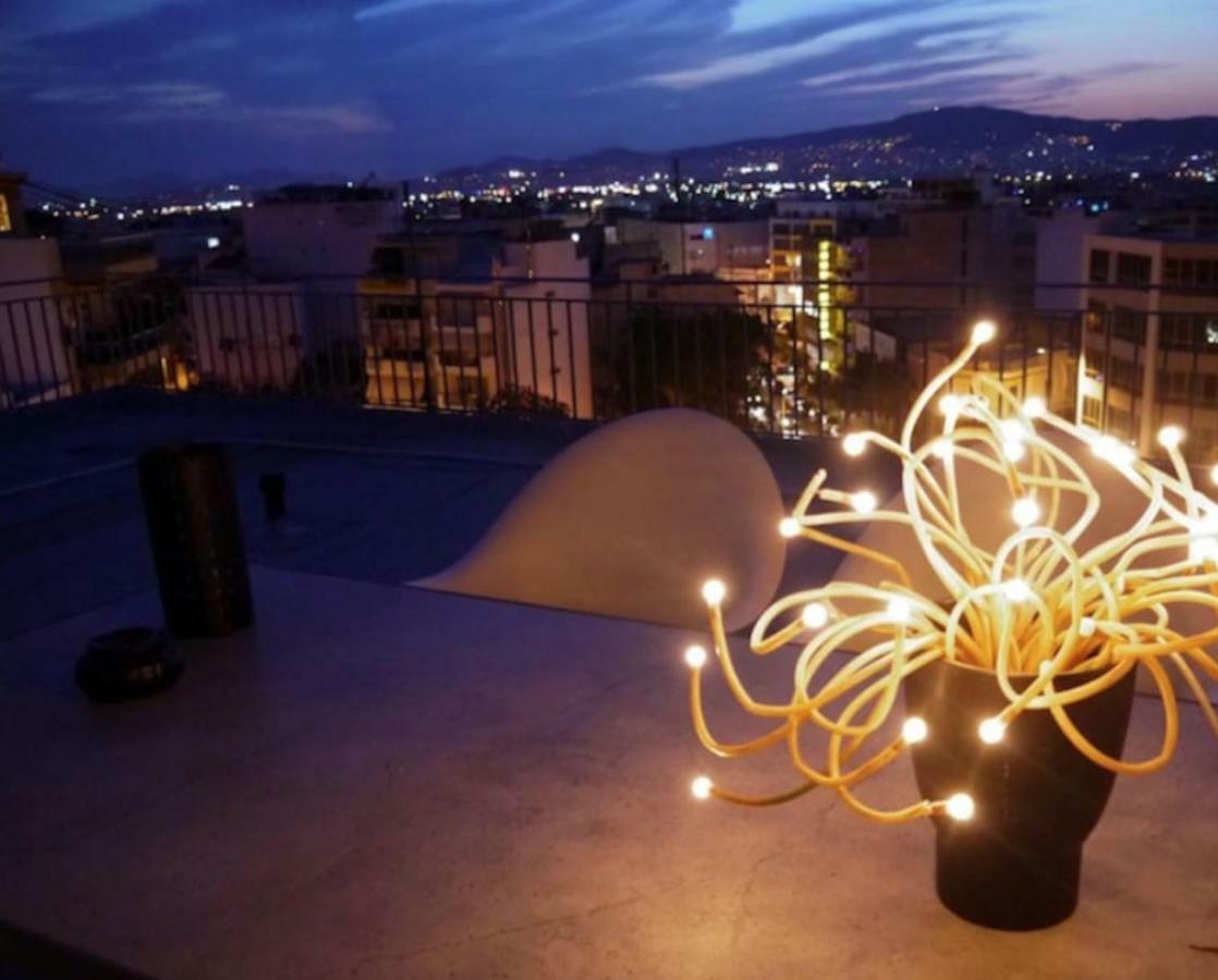 Stylish Penthouse With Acropolis And 360 View Apartment เอเธนส์ ภายนอก รูปภาพ