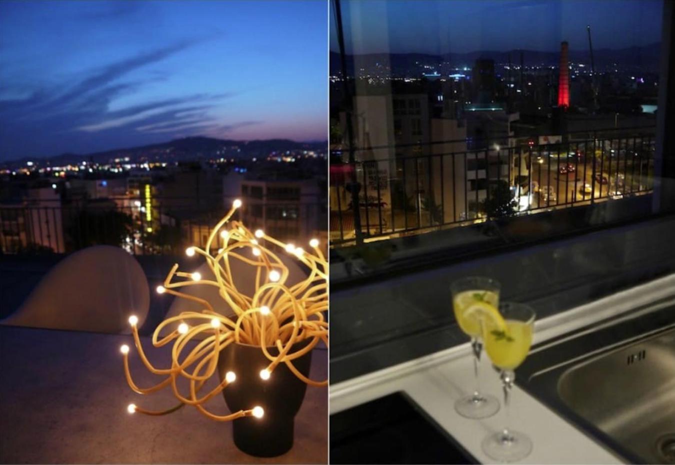 Stylish Penthouse With Acropolis And 360 View Apartment เอเธนส์ ภายนอก รูปภาพ